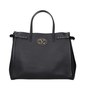 Valentino Garavani Antibes Donnas Borsa a mano in pelle nera