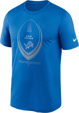 Nike Detroit Lions Legend Icon Nike Mens Dri-FIT NFL T-Shirt in Blue | NKGK45A9J-NDB