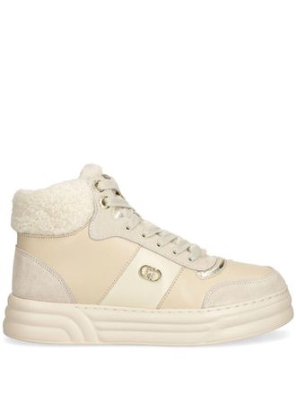 Liu Jo Sneakers met logo - Beige