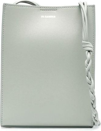 Jil Sander Tangle small crossbody bag - women - Calf Leather - One Size - Green