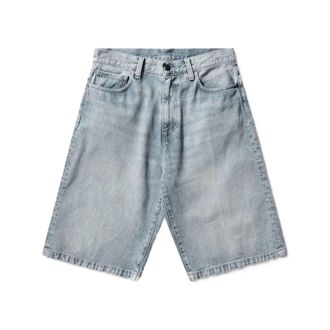 Carhartt Work in Progress Langdon Short - Heren - Denim shorts - Blauw - W30 - Katoen - Korte Broeken