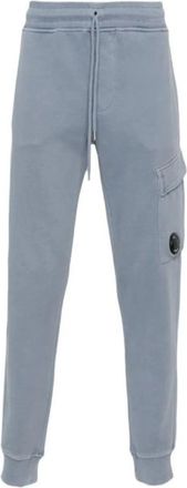 C.P. Company Resist Dyed Fleece Sweatpant - Heren - Sweatpants - Blauw - XS - Katoen - Broeken