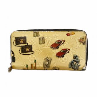 Louis Vuitton Multi-Color White Long Wallet (Bi-Fold) (Pre-Owned)