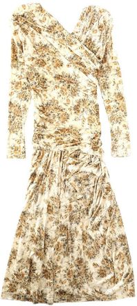 Ganni Long Dress With Print