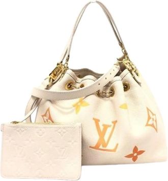 Louis Vuitton Pre-owned Summer Bundle Handtas & Pouch - Dames - Vintage Handtas - Beige - ONE Size - Vintage