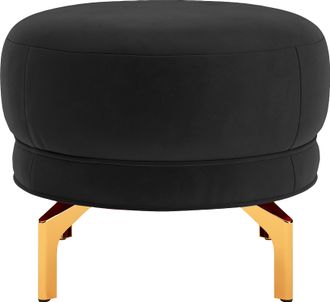 Sit&more Polsterhocker »Orient 3« goldfarbene Metallfüsse