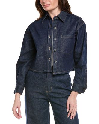 Kenneth Cole Button Denim Shirt