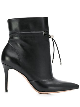 Gianvito Rossi Enkellaarzen - Zwart
