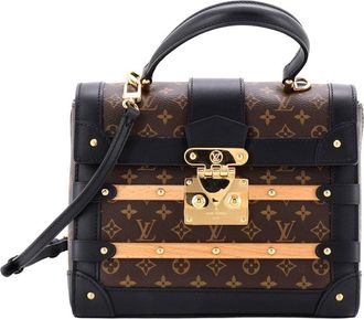 Louis Vuitton Brown Monogram Canvas Trianon Pm (Authentic Pre-Loved)