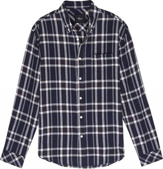 Rails Mens Felix Shirt In Midnight Mahogany