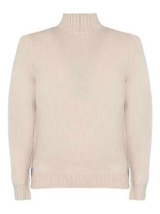 Fedeli cashmere-blend jumper - Neutrals