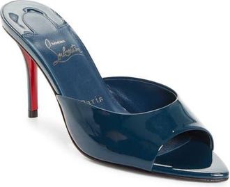 Christian Louboutin Miss Z Pointed Toe Sandal in Last Night at Nordstrom, Size 10.5Us