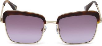 Web Eyewear Gold Metal Womens Sunglasses