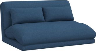 vidaXL Sill&oacute;n Ajustable Azul Tela Vidaxl