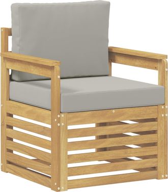 vidaXL 2 Pieza Conjunto De Sof&aacute;s De Exterior Poli&eacute;ster Vidaxl