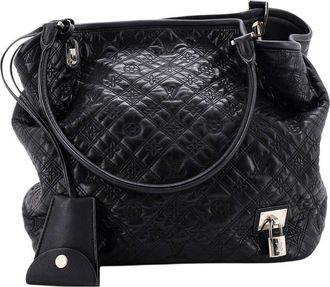 Louis Vuitton Black Leather Antheia Lilia Gm (Authentic Pre-Loved)