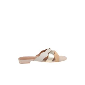 Kurt Geiger Sliders, female, Multicolor, Size: 11 US Sun Wave Flat Sandal