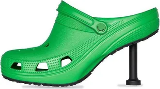Balenciaga (WMNS) Crocs x Balenciaga Shoes Green 677390W1S8E3033
