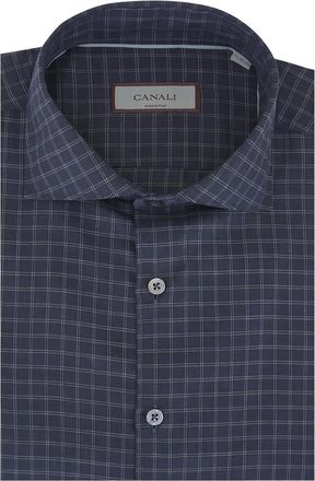 Canali Camicia a quadri - Blu
