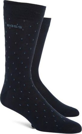 BOSS Matthew Mini Crew Socks in Navy at Nordstrom Rack, Size 7-13
