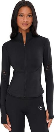 adidas by Stella McCartney By Stella Mccartney Training Midlayer Womens Jacket Black : 2XS, Elastane/Polyamide