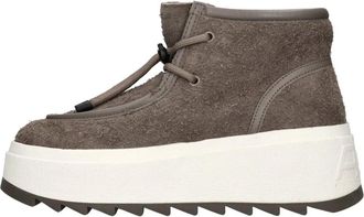 Ash Moka Yeti Enkellaarsjes - Dames - Veterlaarzen - Bruin - 39 EU - Su&egrave;de - Schoenen