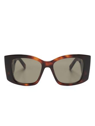 Stella McCartney Falabella tortoiseshell-effect sunglasses - Brown
