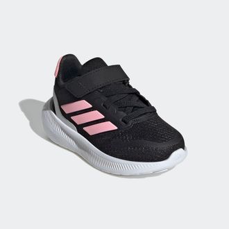 adidas Sneaker ADIDAS SPORTSWEAR RUNFALCON 5 KIDS, Gr. 22, schwarz (cschwarz, pinspa, silvmt), Synthetik, Textil, Schuhe Sneaker, mit Klettverschluss
