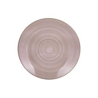 KASANOVA Piatto frutta porcellana marrone 19,3 cm Petali