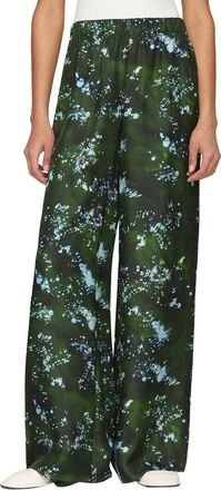 Lafayette 148 New York Plus Riverside Silk Pant