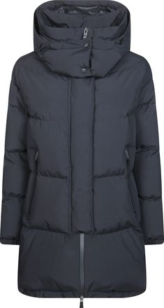 Herno Double-Layered Short Hooded Down Jacket