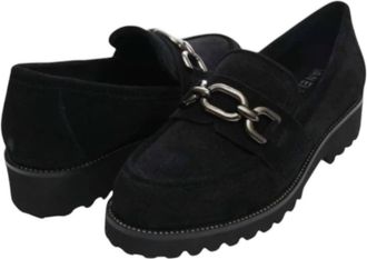 Vaneli Womens Zenka Loafers In Black W/p Suede