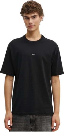 A.P.C. T-Shirts - Heren - T-shirts - Zwart - S - Tops