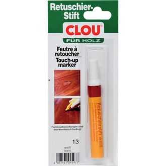 Clou Clou - Rotulador De Retocar Para Madera Nr. 13 Blanco (por 4)