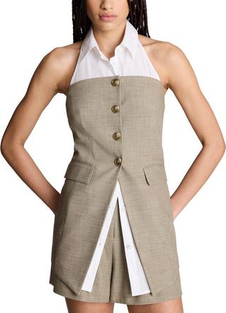 Kenneth Cole Strapless Halter Vest