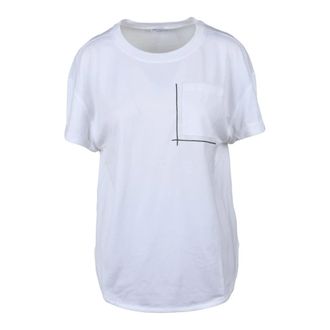 Brunello Cucinelli Brunello Cucinelli, T-Shirts, female, White, Size: L T-Shirts