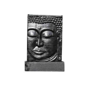 Wanda Collection Fuente grande de exterior pared de agua rostro de buda 1,80 m