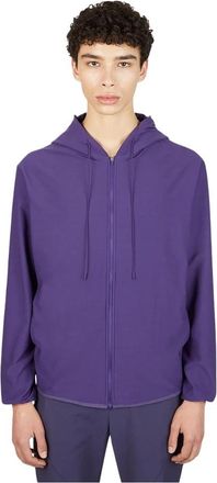 Post Archive Faction (PAF) 5.0 Center Hooded Sweatshirt - Heren - Vesten met rits - Paars - L - Polyester - Hoodies & sweatvesten