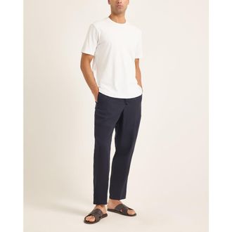 Orlebar Brown Ob Standard Easy Fit Interlock Cotton Jersey T-Shirt in White at Nordstrom, Size Xxx-Large