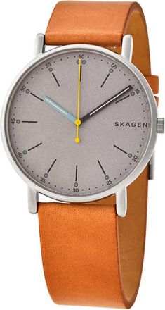 Skagen Signature Grey Dial Mens Watch SKW6373