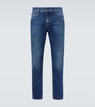 Dolce & Gabbana Faded straight jeans