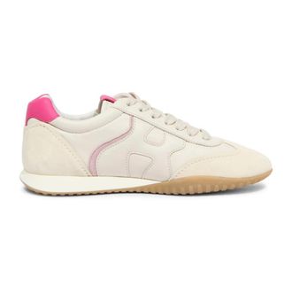 Hogan Olympia-Z Schoenen - Dames - Sneakers - Wit - 36 1/2 EU - Leer - Schoenen