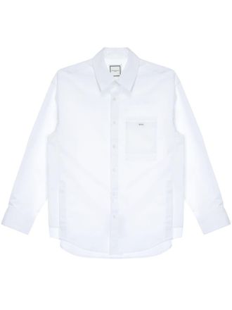 Wooyoungmi printed cotton shirt - men - Cotton - 44 - White