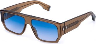 Police SPLR81E G.O.A.T. 5 06A6 Mens Sunglasses Brown Size 59