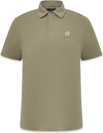 Belstaff Polo Shirts, male, Green, 3XL, Curator Polo