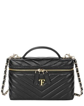 Tiffany & Fred Tiffany And Fred Paris Quilted Leather Vanity Crossbody Bag