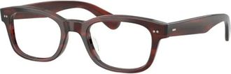 Oliver Peoples Tiello Optisch Montuur - unisex - Brillen - Bruin - 49 MM - Accessoires