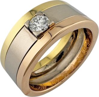 Cartier Pink White Pink Gold White Gold Yellow Gold Wedding Ring (Pre-Owned)