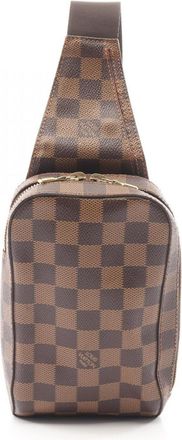 Louis Vuitton Brown Damier Canvas Coated Canvas Fanny Pack Sling Bag (Pre-Owned)