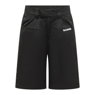 GCDS Gcds, Korte Broeken, Heren, Zwart, L, Logo Tag Shorts